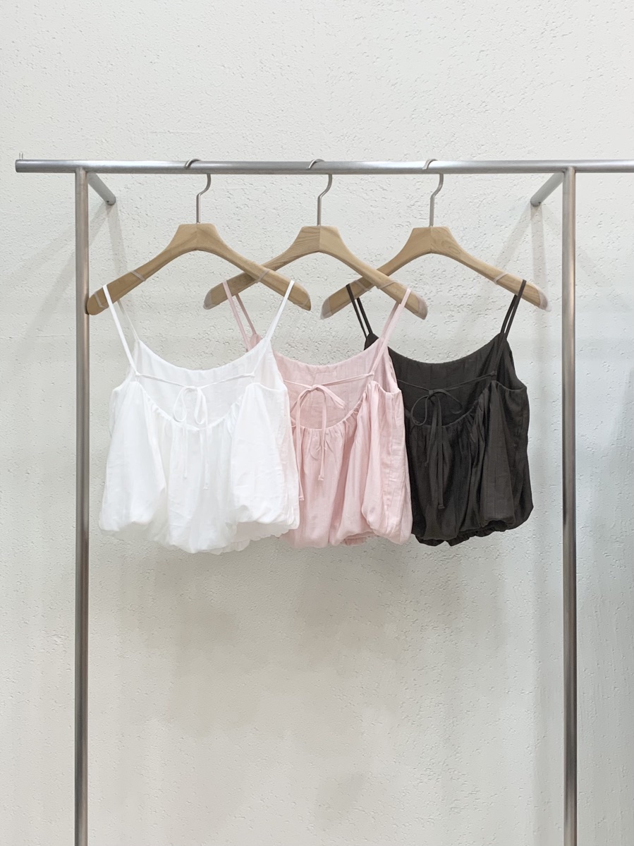 LIGHT AND SALT韓國代購女裝新品26夏季休閑時尚吊帶背心LIGHT AND SALT吊帶/背心