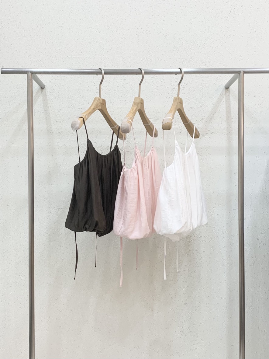 LIGHT AND SALT韓國代購女裝新品26夏季休閑時尚吊帶背心LIGHT AND SALT吊帶/背心