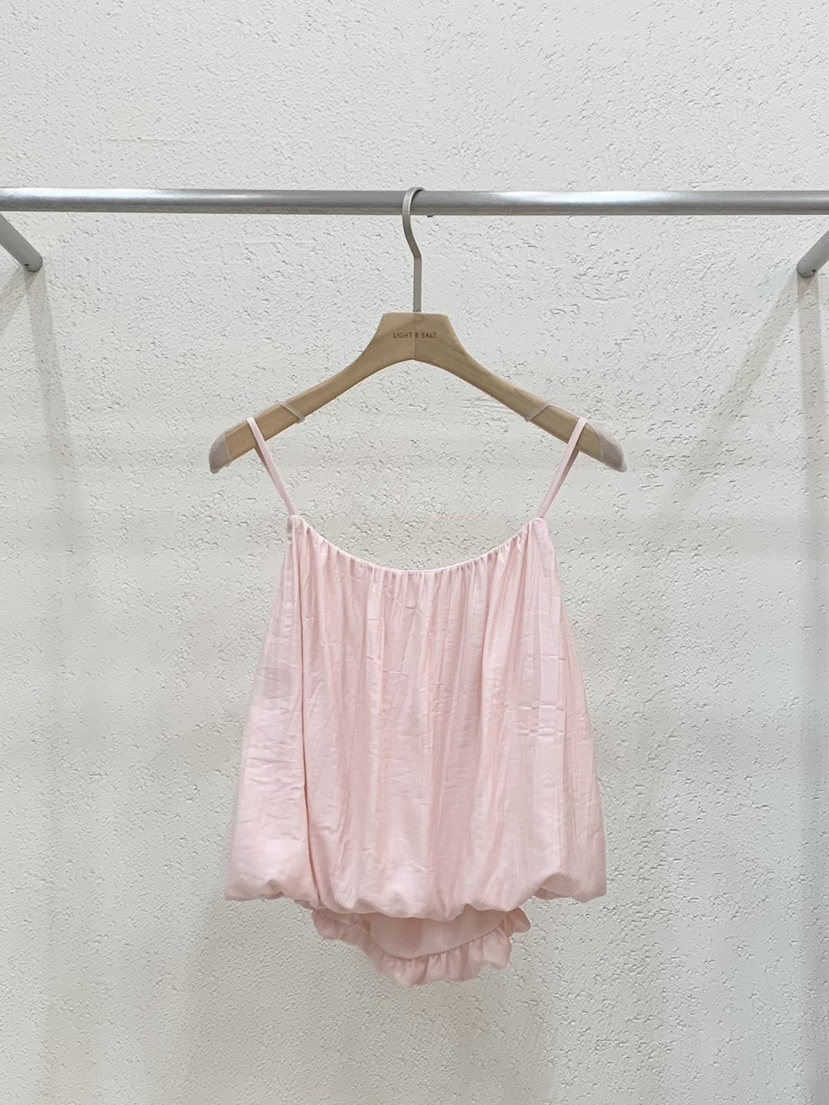 LIGHT AND SALT韓國代購女裝新品26夏季休閑時尚吊帶背心LIGHT AND SALT吊帶/背心圖色2
