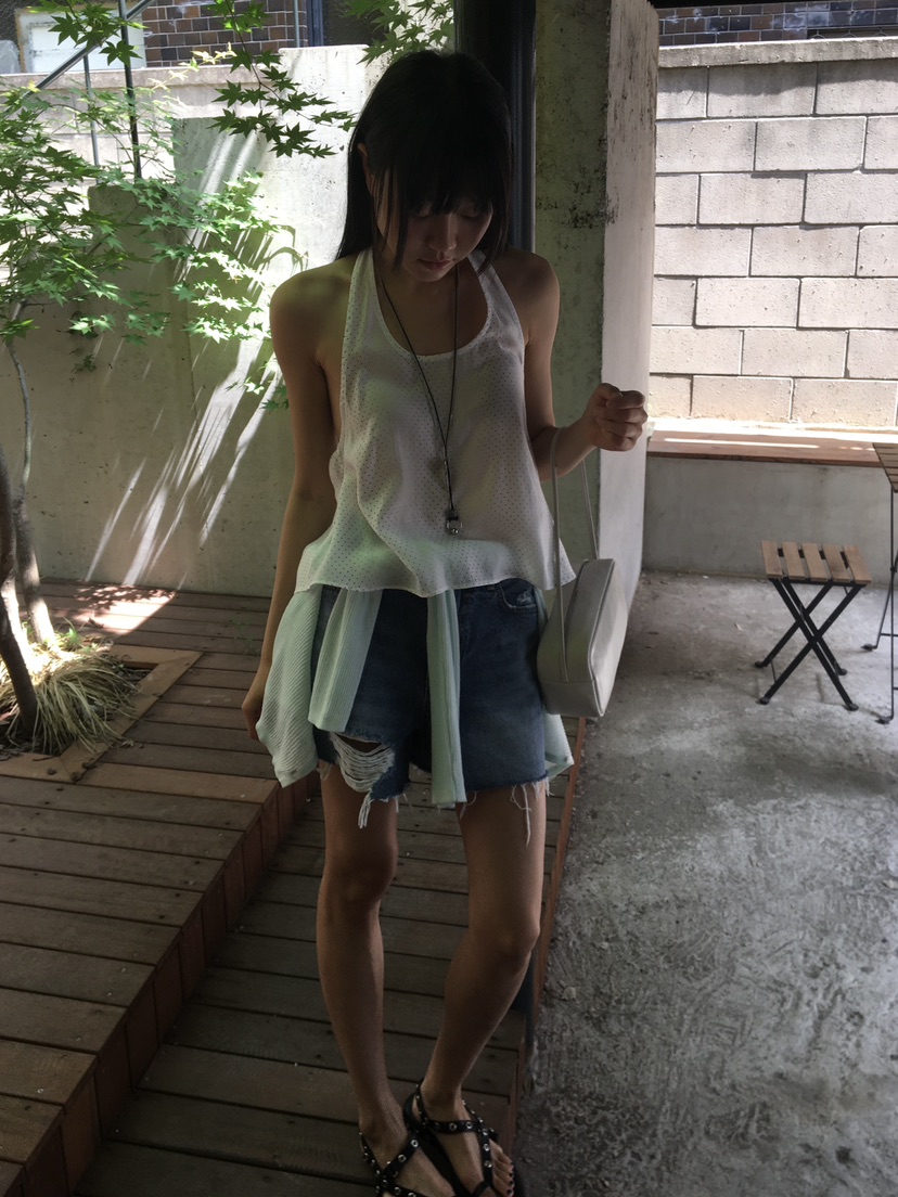 BAKING POWDER韓國直郵女士新款時尚推薦休閑熱賣吊帶背心BAKING POWDER吊帶/背心
