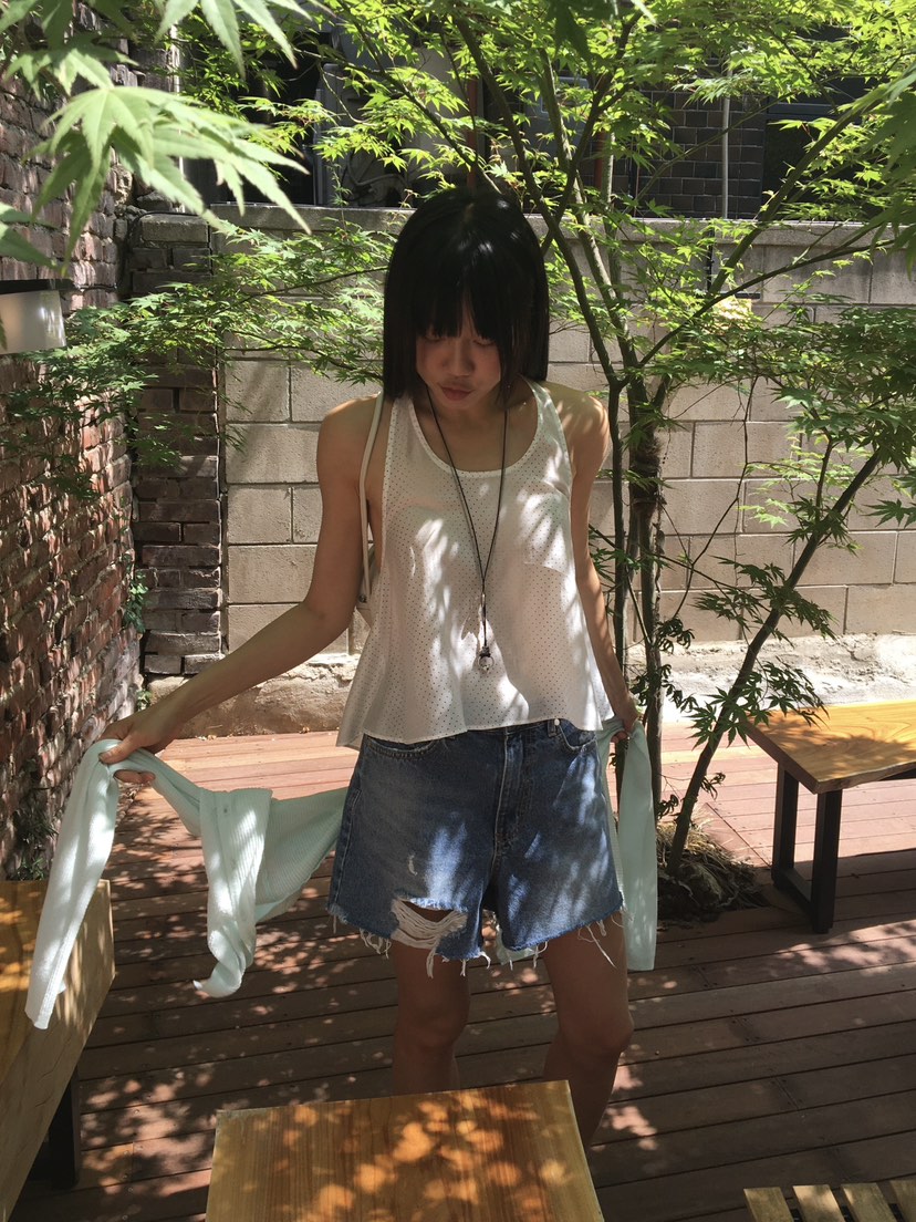 BAKING POWDER韓國直郵女士新款時尚推薦休閑熱賣吊帶背心BAKING POWDER吊帶/背心
