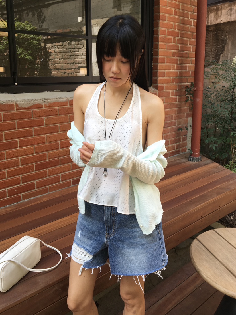 BAKING POWDER韓國直郵女士新款時尚推薦休閑熱賣吊帶背心BAKING POWDER吊帶/背心