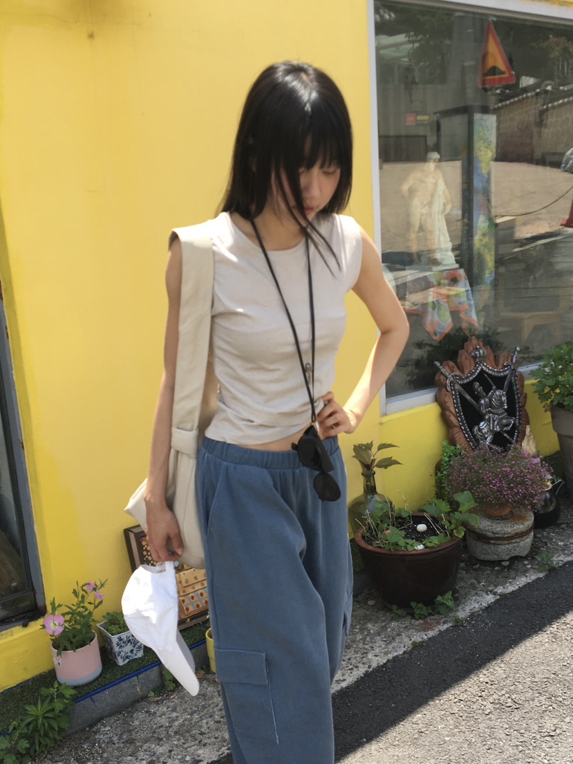 BAKING POWDER韓國東大門直郵女士新品人氣吊帶背心無袖BAKING POWDER吊帶/背心