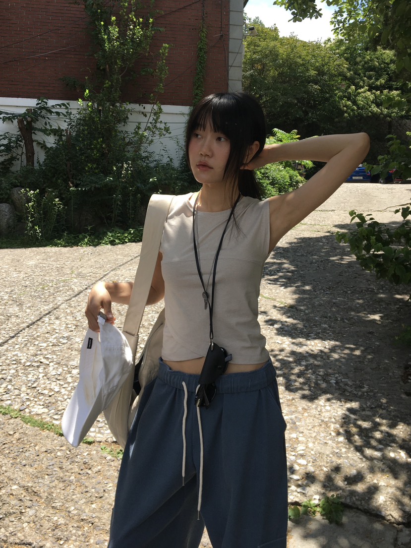 BAKING POWDER韓國東大門直郵女士新品人氣吊帶背心無袖BAKING POWDER吊帶/背心