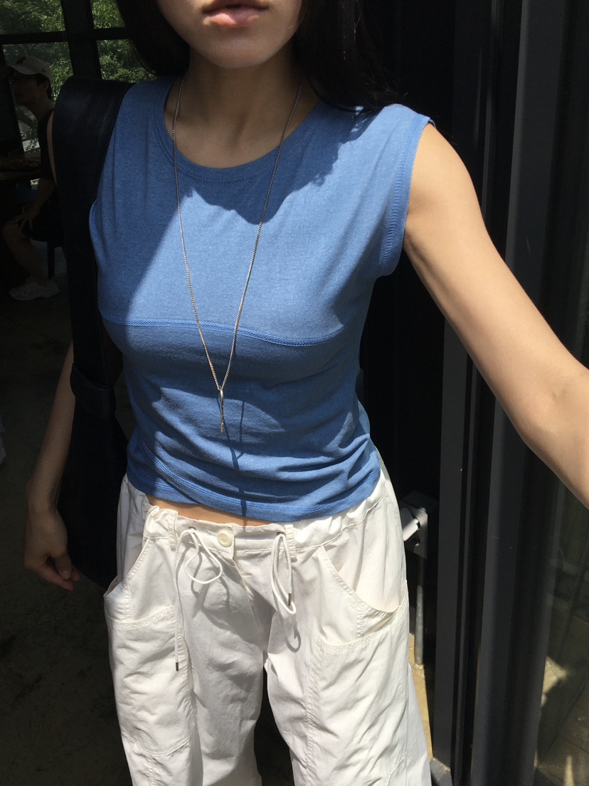 BAKING POWDER韓國東大門直郵女士新品人氣吊帶背心無袖BAKING POWDER吊帶/背心