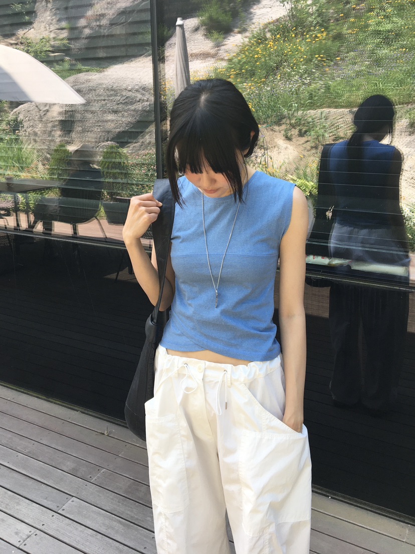 BAKING POWDER韓國東大門直郵女士新品人氣吊帶背心無袖BAKING POWDER吊帶/背心