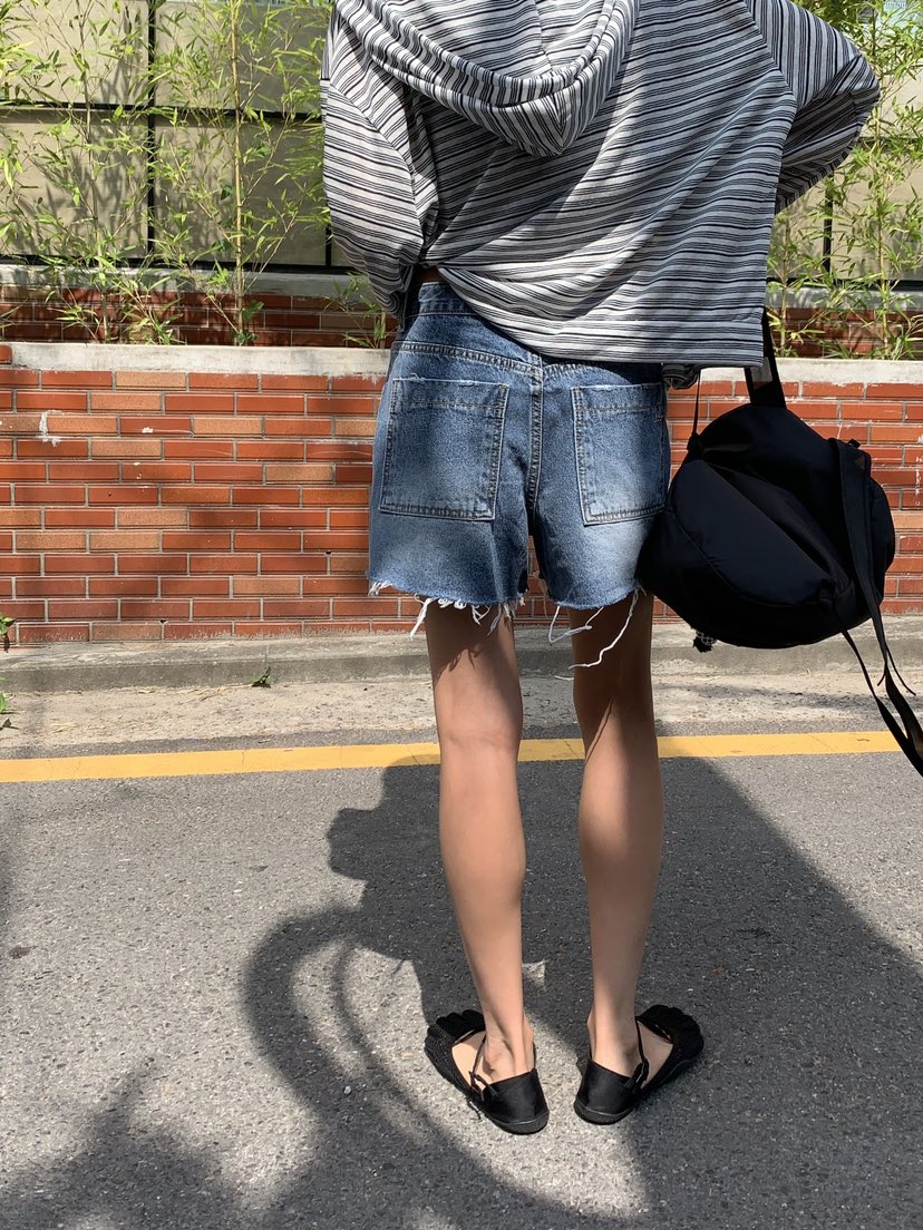 BAKING POWDER韓國東大門直郵女裝新款人氣熱賣短褲復古BAKING POWDER短褲