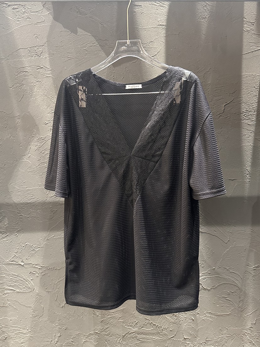 BLACK RIBBON-A韓國代購女士新品休閑26夏季時尚熱賣T恤BLACK RIBBON-AT恤圖色2