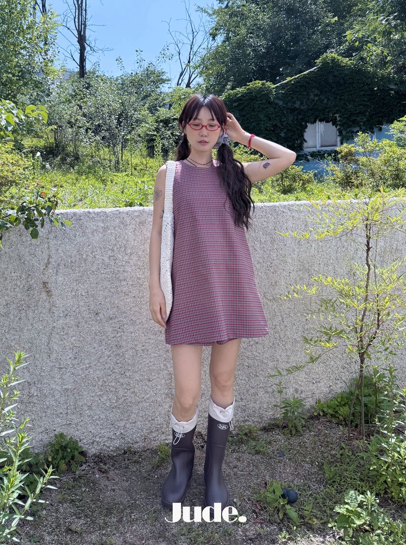 HEYJUDE韓國直郵實拍女士新款推薦時尚休閑熱賣26夏季連衣裙HEYJUDE連衣裙