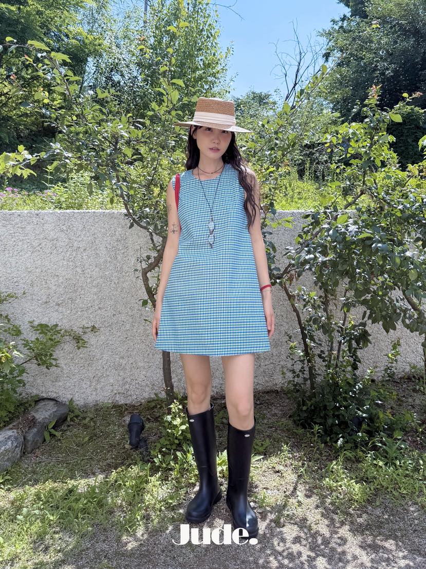 HEYJUDE韓國直郵實拍女士新款推薦時尚休閑熱賣26夏季連衣裙HEYJUDE連衣裙