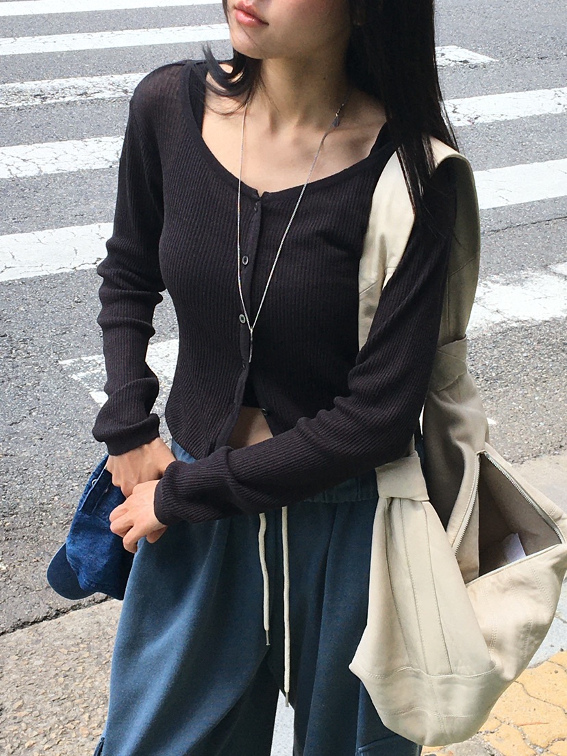 BAKING POWDER韓國東大門直郵女士新款時尚休閑人氣針織衫BAKING POWDER針織衫