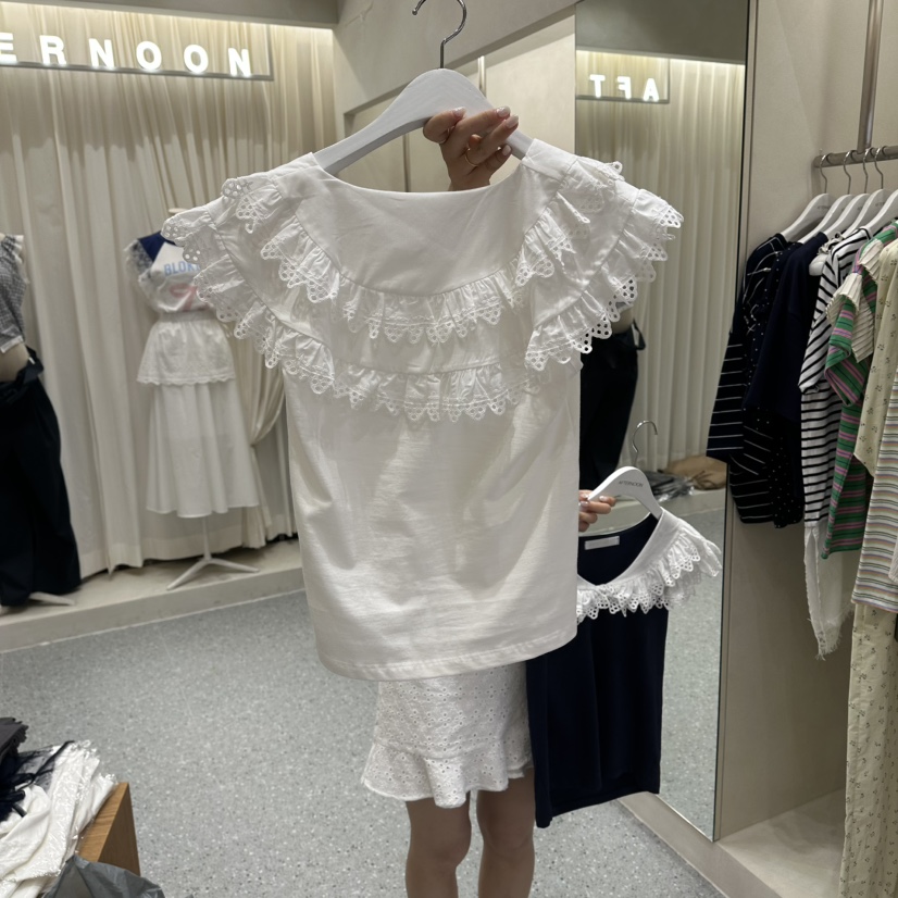 AFTERNOON韓國直郵女裝新款休閑熱賣26夏季人氣時尚推薦T恤AFTERNOONT恤