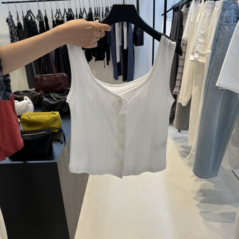 OSOO韓國東大門代購女裝新品26夏季人氣推薦吊帶背心無袖OSOO吊帶/背心圖色1