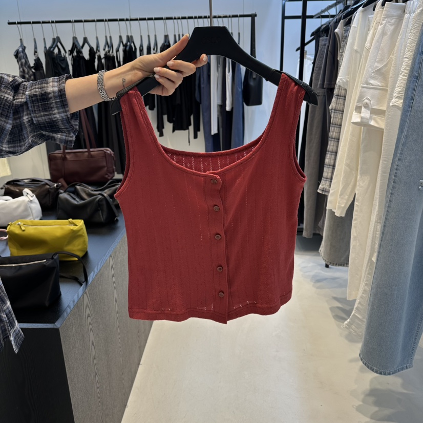 OSOO韓國東大門代購女裝新品26夏季人氣推薦吊帶背心無袖OSOO吊帶/背心圖色3