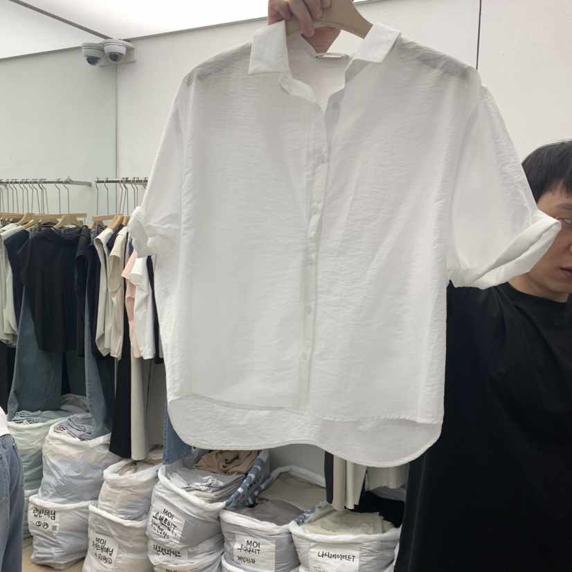MOI-A韓國代購女裝新款26夏季推薦休閑時尚人氣襯衫蕾絲衫MOI-A襯衫/蕾絲衫圖色3
