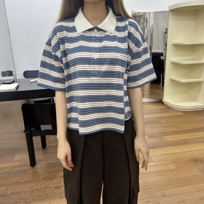 MYNAMEIS/AIME HOPE MAKE東大門實拍韓國女士新品時尚T恤MYNAMEIS/AIME HOPE MAKET恤圖色1