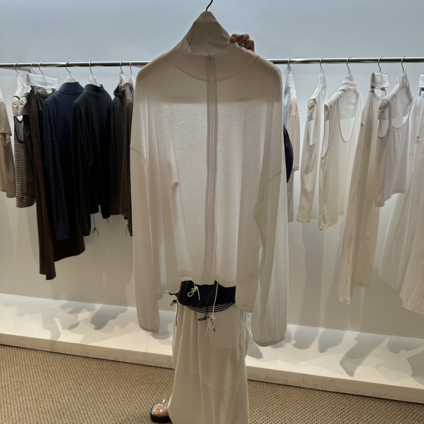 ARTISANAL韓國直郵女士新品推薦熱賣人氣時尚長袖T恤拉鏈ARTISANAL長袖T恤圖色1