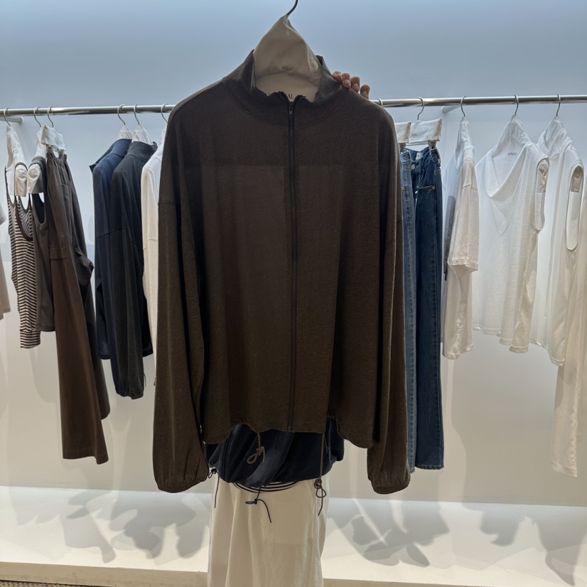 ARTISANAL韓國直郵女士新品推薦熱賣人氣時尚長袖T恤拉鏈ARTISANAL長袖T恤圖色3