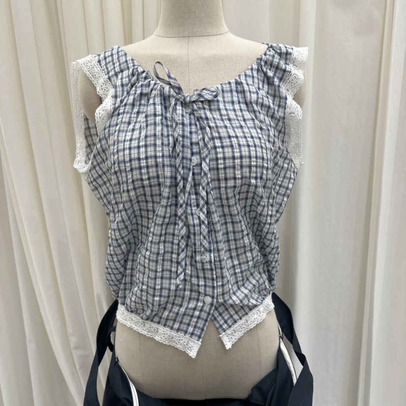 AFTERNOON韓國東大門直郵女士新品人氣休閑26夏季吊帶背心AFTERNOON吊帶/背心圖色3