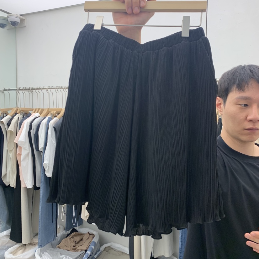 MOI-A韓國直郵女士新款時尚人氣26夏季休閑熱賣短褲褶裥MOI-A短褲圖色3