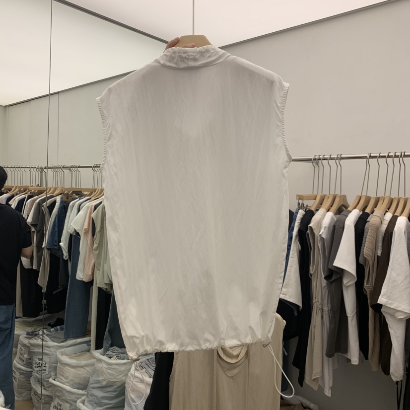 MOI-A東大門實拍韓國女裝新品休閑熱賣26夏季襯衫蕾絲衫MOI-A襯衫/蕾絲衫