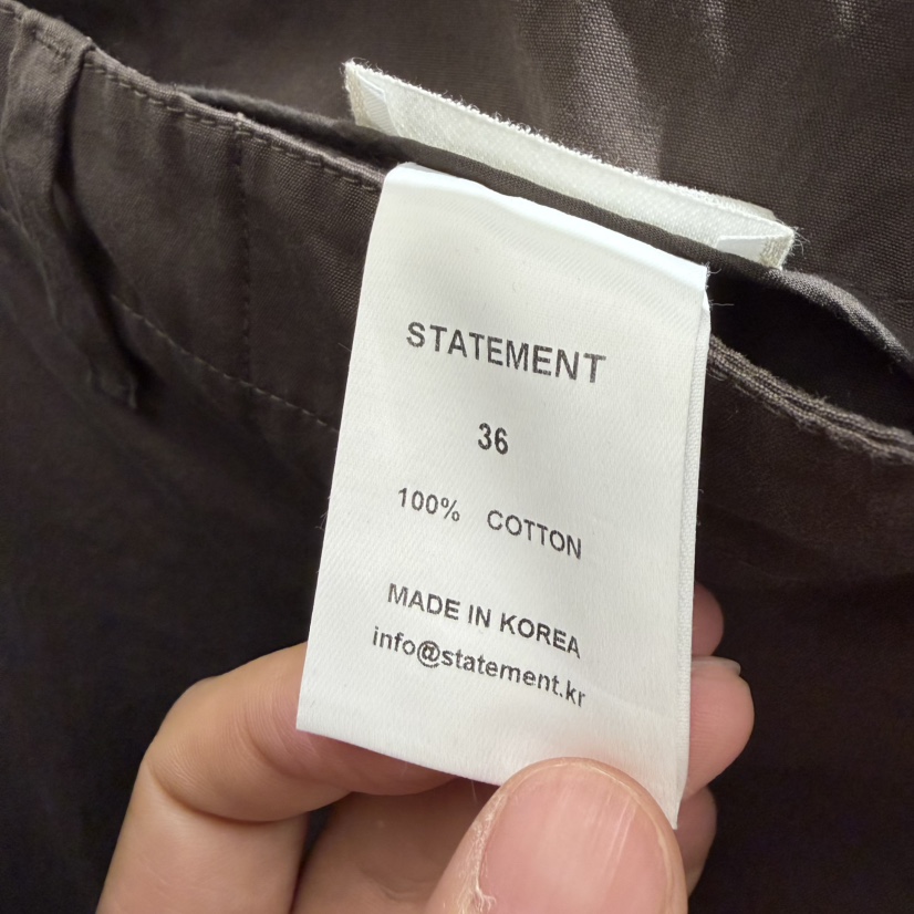 STATEMENT韓國直郵實拍女裝新品人氣時尚推薦26夏季休閑短褲STATEMENT短褲