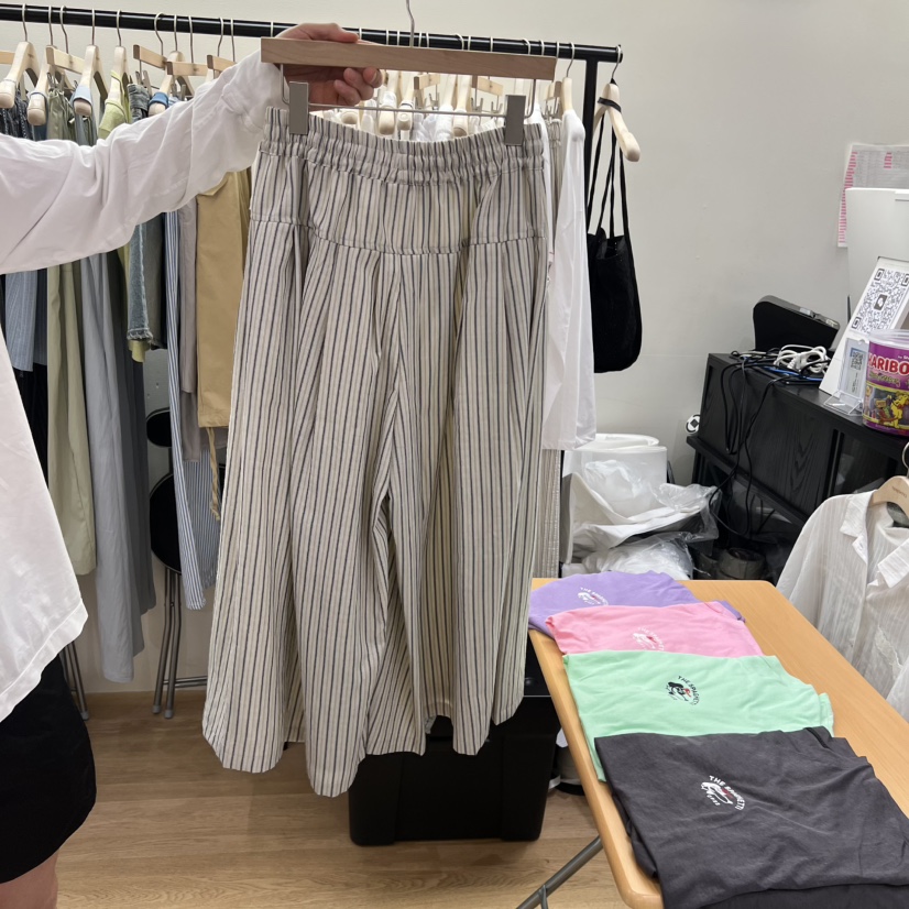 SPAGHETTI韓國直郵女裝新品休閑時尚熱賣推薦26夏季休閑褲spaghetti休閑褲