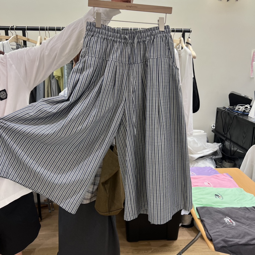 SPAGHETTI韓國直郵女裝新品休閑時尚熱賣推薦26夏季休閑褲spaghetti休閑褲圖色2