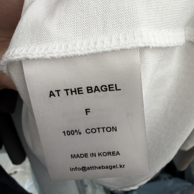 AT THE BAGEL韓國直郵實拍女士新品26夏季休閑熱賣時尚T恤AT THE BAGELT恤