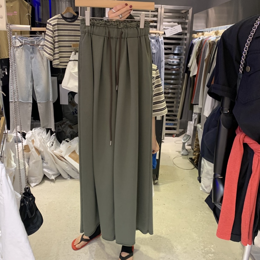BANY ANCO韓國直郵女裝新品26夏季時尚熱賣休閑休閑褲抽繩BANY ANCO休閑褲圖色4