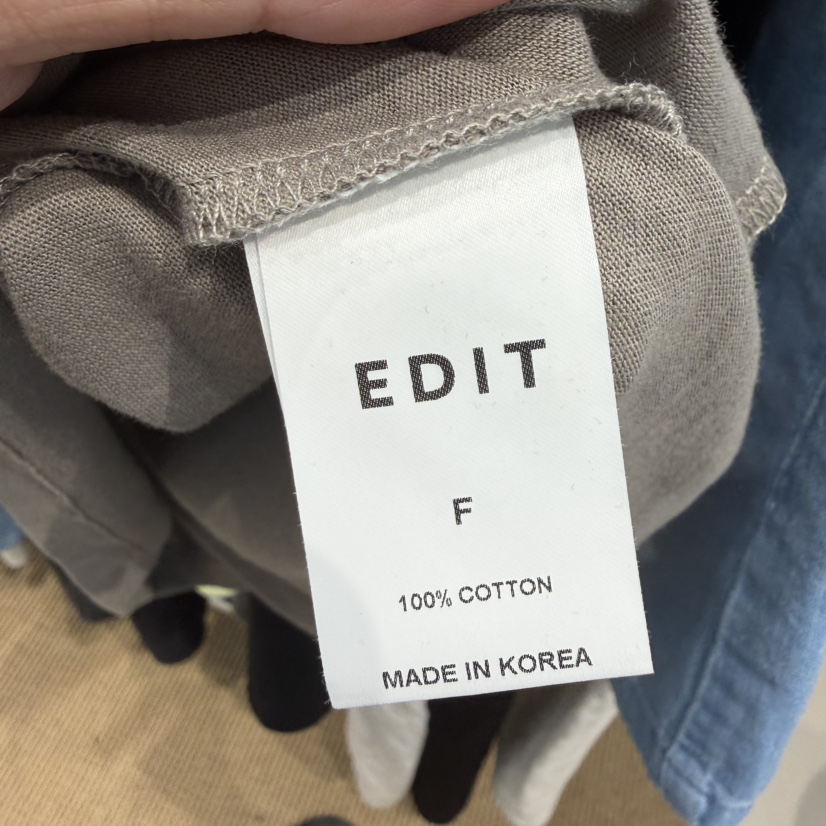 EDIT韓國東大門直郵女士新品時尚人氣26夏季熱賣休閑推薦T恤EDITT恤