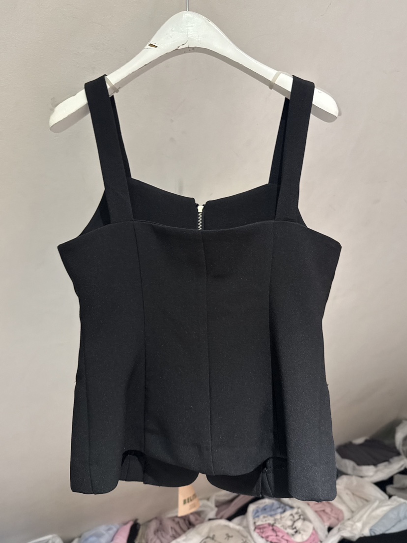 BELITA-L韓國東大門代購女裝新品休閑26夏季吊帶背心拉鏈BELITA-L吊帶/背心
