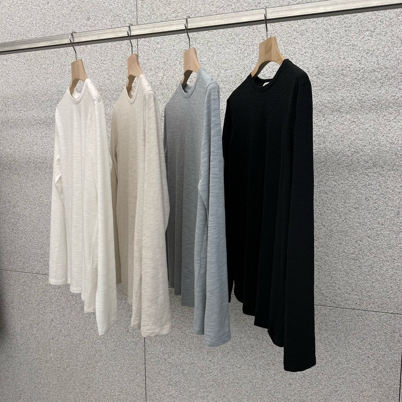 AT THE BAGEL韓國東大門直郵女士新品26夏季休閑長袖T恤AT THE BAGEL長袖T恤