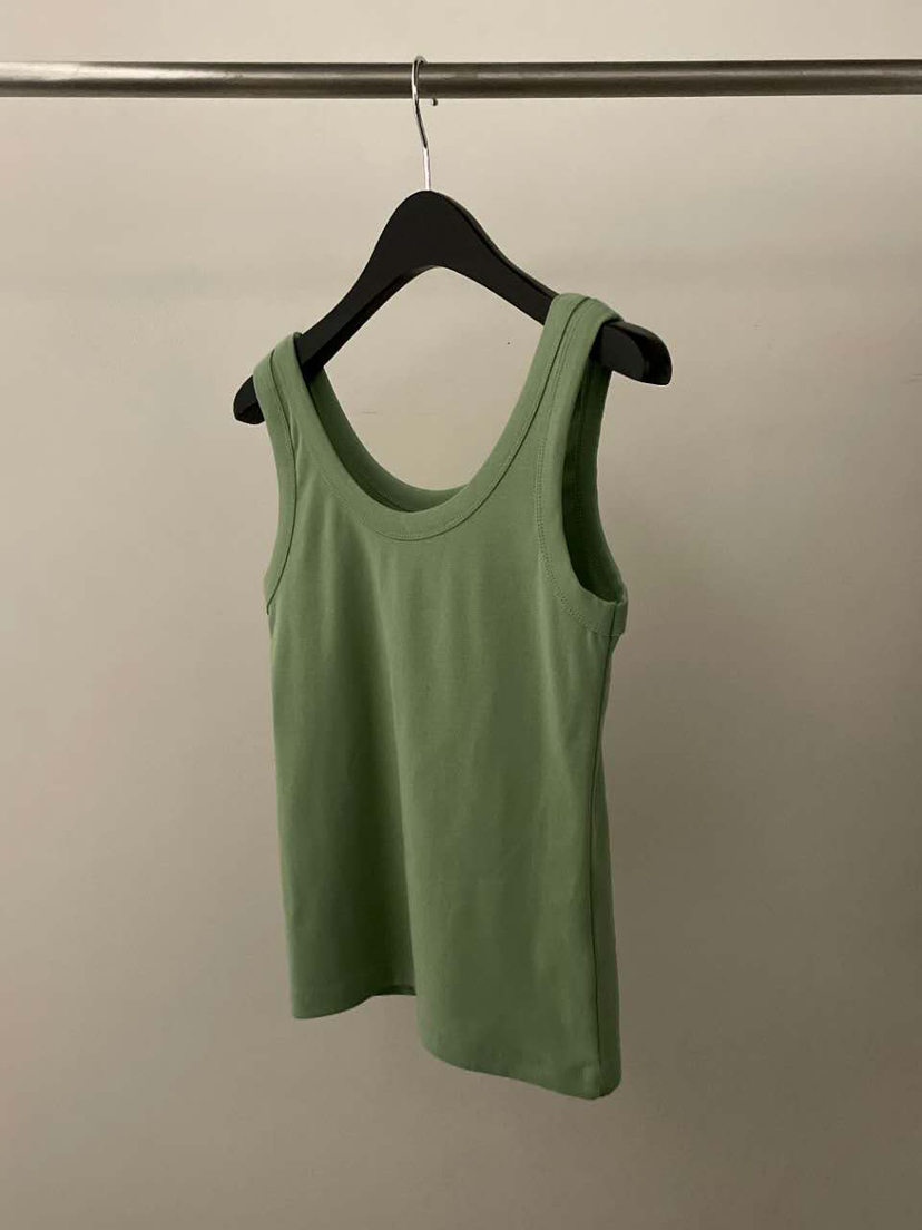 FLAT GARDEN/LA MUETTE/JAMIESTONE韓國代購女裝新款時尚吊帶背心絲綢無袖FLAT GARDEN/LA MUETTE/JAMIESTONE吊帶/背心圖色1