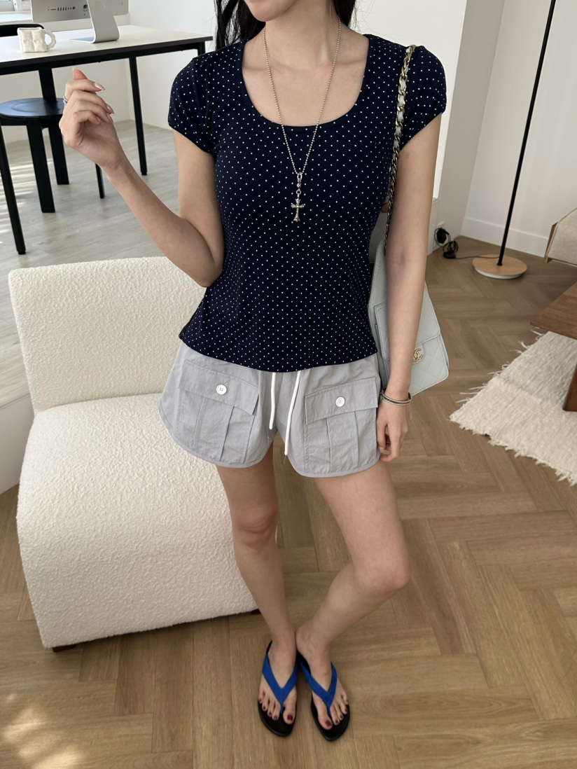 MARKE-P韓國代購女裝新品26夏季休閑推薦熱賣時尚人氣T恤MARKE-PT恤圖色2