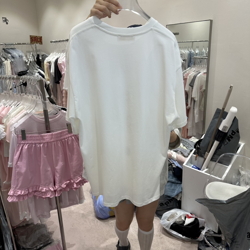 MIMME/LOOKK韓國東大門代購女裝新款時尚推薦休閑26夏季T恤MIMME/LOOKKT恤