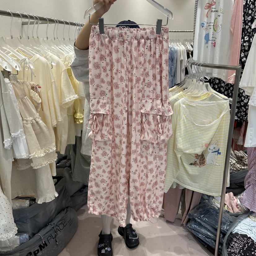 MIMME/LOOKK東大門實拍韓國女裝新品人氣休閑26夏季休閑褲MIMME/LOOKK休閑褲圖色2
