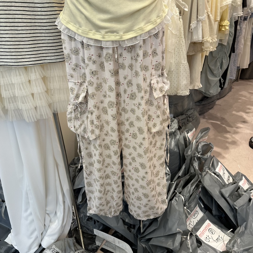 MIMME/LOOKK東大門實拍韓國女裝新品人氣休閑26夏季休閑褲MIMME/LOOKK休閑褲圖色3