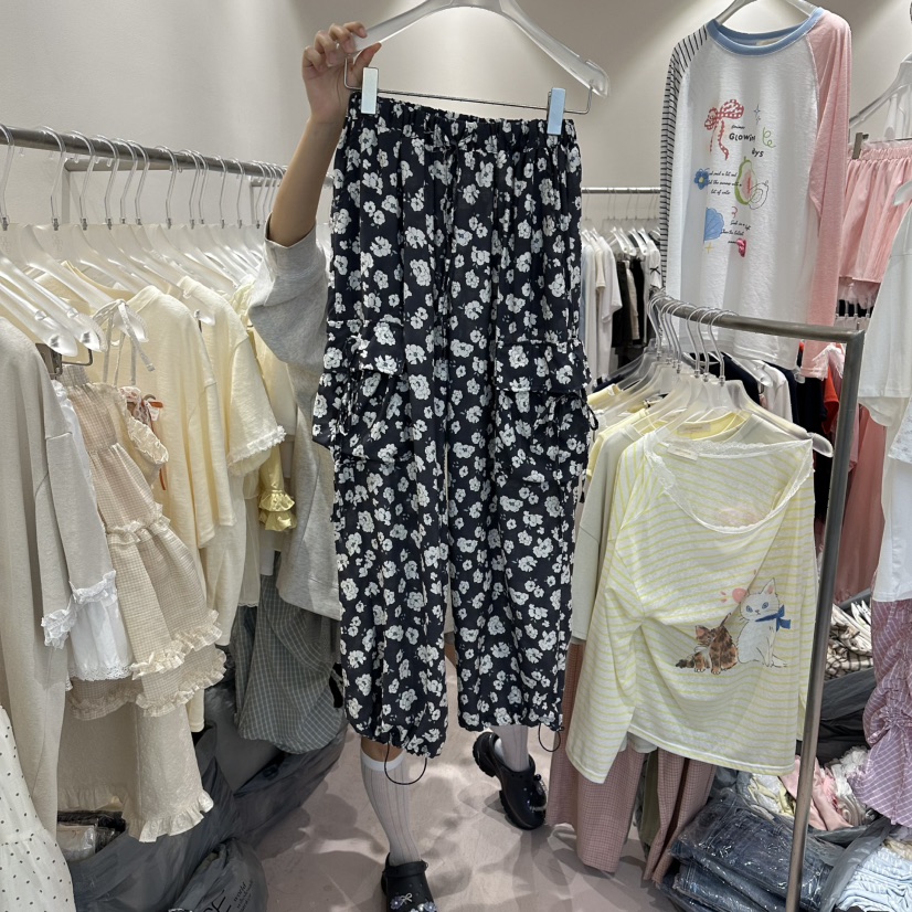 MIMME/LOOKK東大門實拍韓國女裝新品人氣休閑26夏季休閑褲MIMME/LOOKK休閑褲圖色4