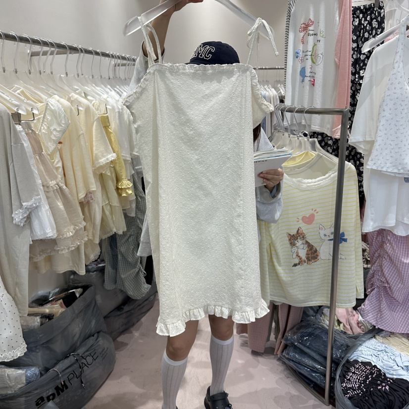 MIMME/LOOKK韓國直郵女士新品26夏季休閑時尚熱賣連衣裙MIMME/LOOKK連衣裙圖色1