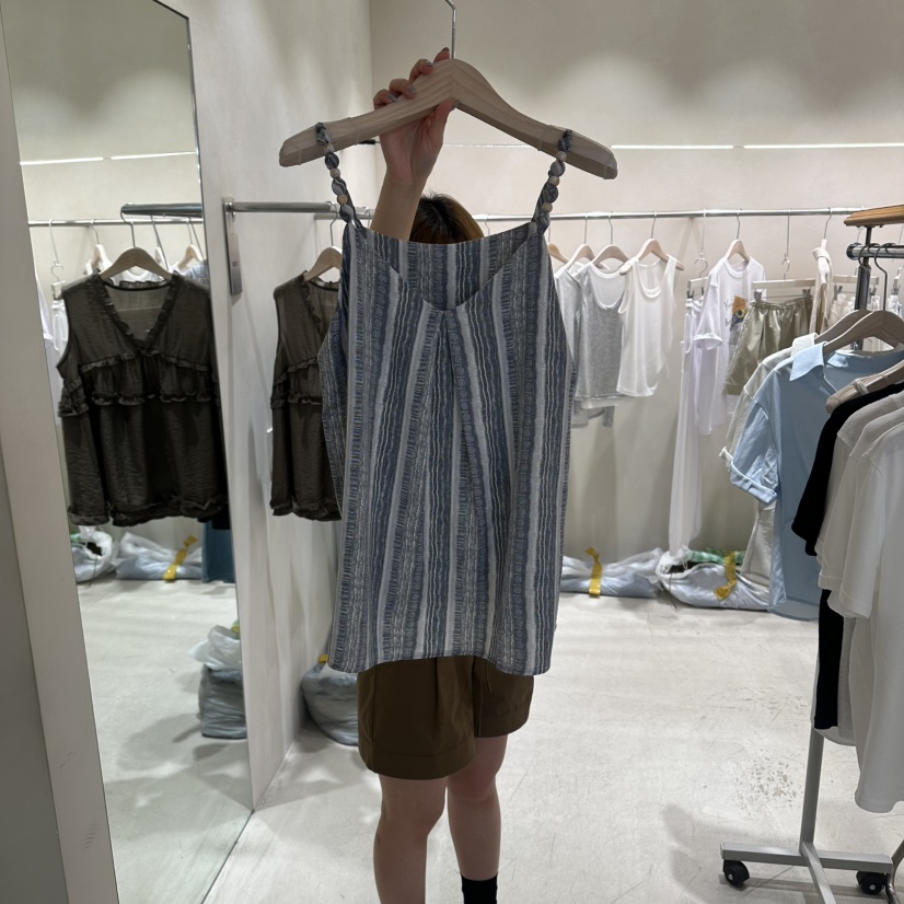 Color B韓國直郵實拍女裝新品時尚休閑26夏季推薦吊帶背心Color B吊帶/背心圖色2