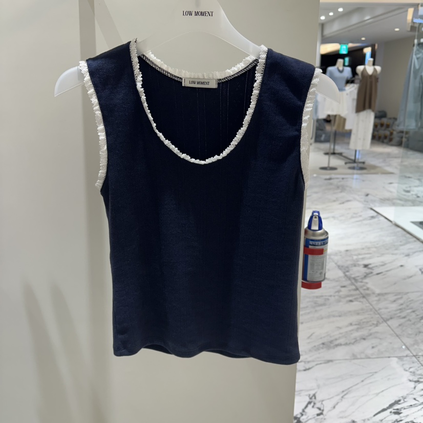 LOW MOMENT韓國直郵實拍女士新品人氣時尚推薦休閑吊帶背心LOW MOMENT吊帶/背心圖色3