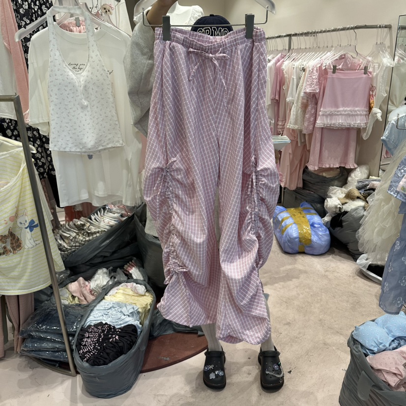 MIMME/LOOKK韓國東大門直郵女士新品熱賣26夏季人氣休閑褲MIMME/LOOKK休閑褲圖色1