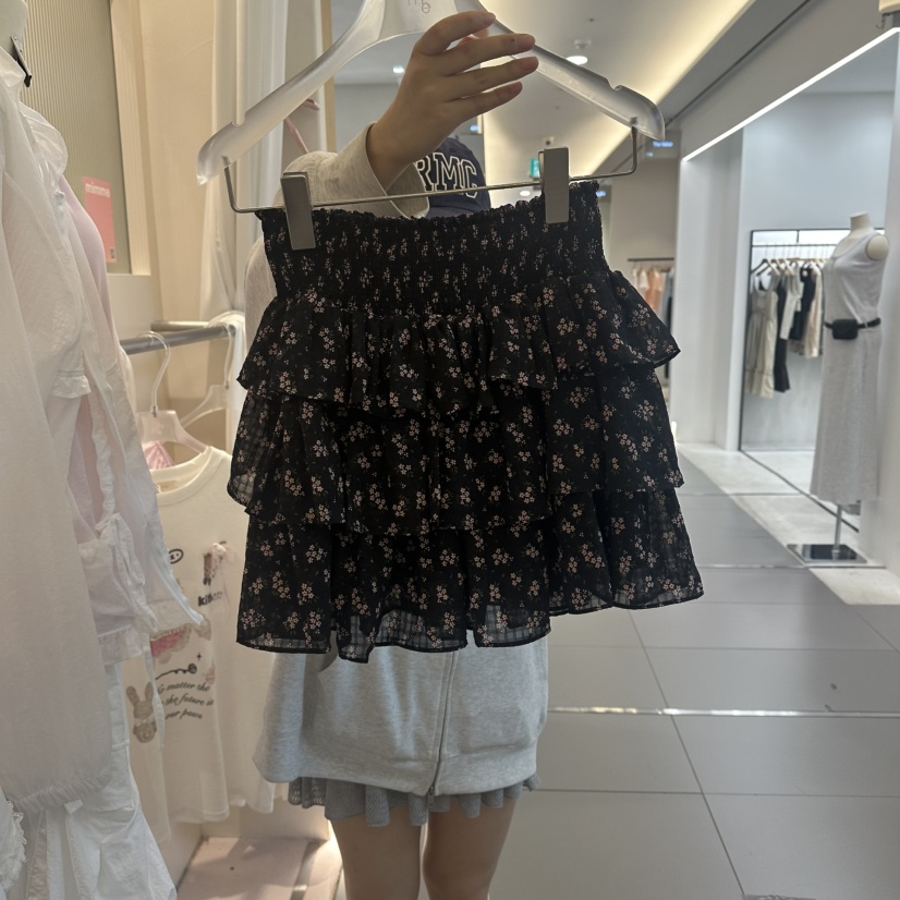MIMME/LOOKK韓國直郵女士新品26夏季人氣時尚熱賣休閑短裙MIMME/LOOKK短裙圖色2