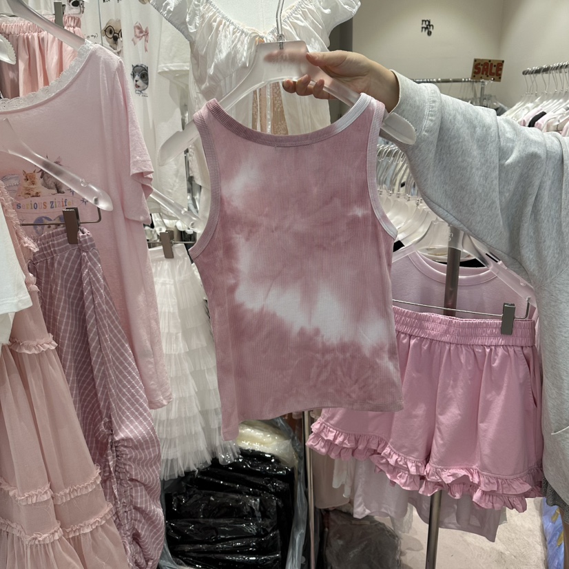 MIMME/LOOKK韓國直郵女士新品推薦時尚休閑吊帶背心無袖MIMME/LOOKK吊帶/背心