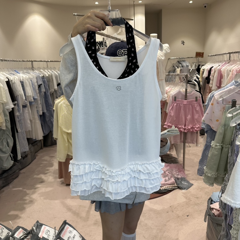MIMME/LOOKK韓國東大門代購女士新款26夏季吊帶背心不含內搭MIMME/LOOKK吊帶/背心圖色3