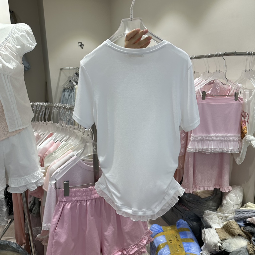MIMME/LOOKK韓國直郵女士新品26夏季人氣熱賣休閑時尚T恤MIMME/LOOKKT恤