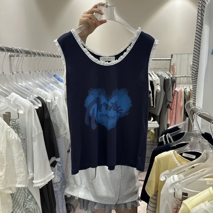 MIMME/LOOKK韓國直郵女士新品熱賣推薦人氣吊帶背心無袖MIMME/LOOKK吊帶/背心圖色2
