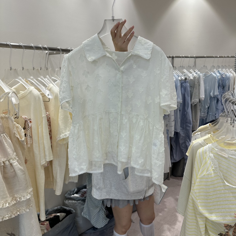 MIMME/LOOKK韓國直郵女士新品推薦人氣26夏季襯衫蕾絲衫MIMME/LOOKK襯衫/蕾絲衫圖色3