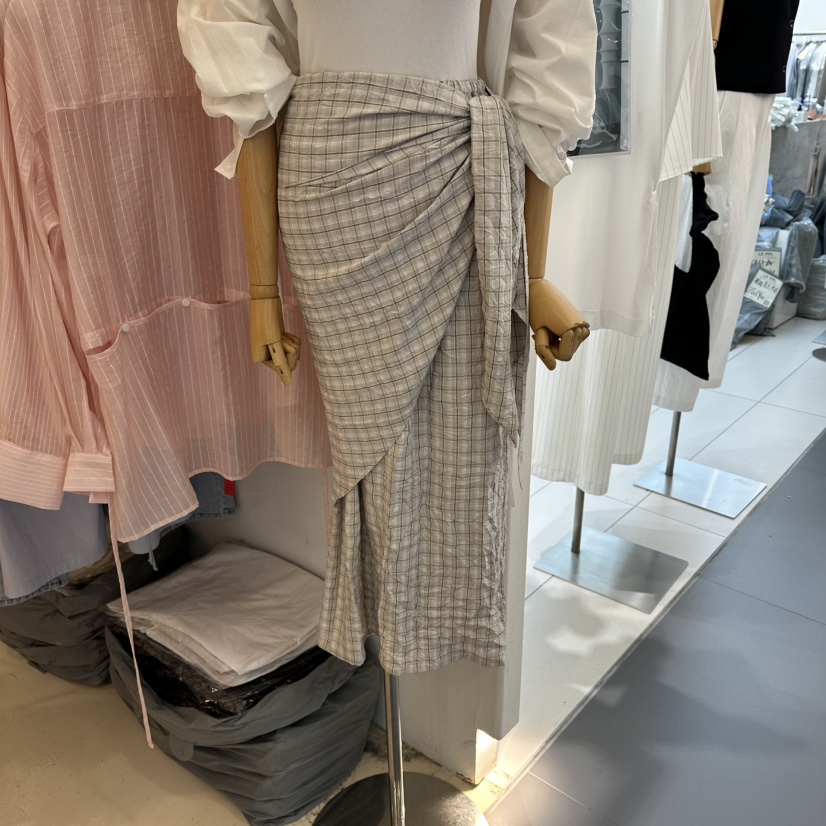 FLORAL韓國直郵實拍女士新款熱賣時尚人氣休閑26夏季長裙圍巾FLORAL長裙圖色2